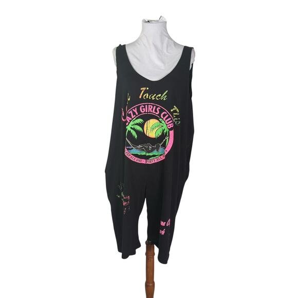 Vintage 1990 MC HAmmer Can't Touch This PAnama City Romper OS M - Picture 2 of 8